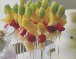 chuches con chocolate